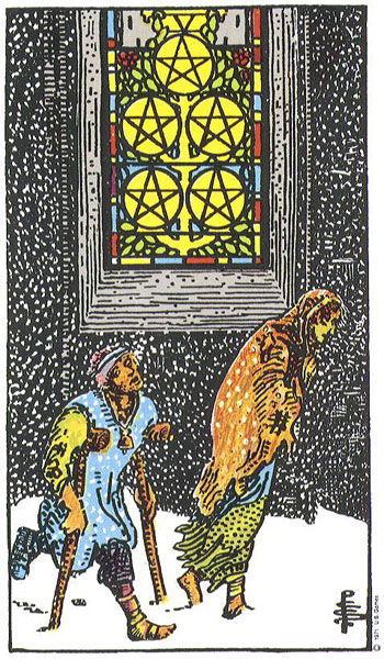 Five of Pentacles