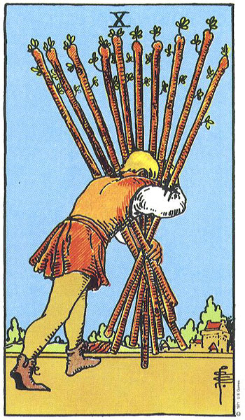 Ten of Wands